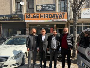 Başkan Özdemir Esnaf Ziyaretlerini Sürdürüyor