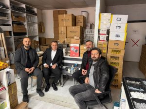 Başkan Özdemir Esnaf Ziyaretlerini Sürdürüyor