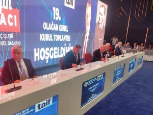 TAİF Genel Kurulu’na Katılım Sağladık
