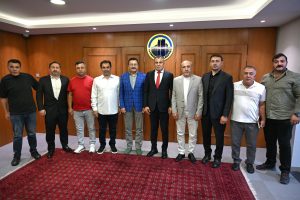 Yönetimimizden Altındağ Belediye Başkanı Veysel Tiryaki’ye Ziyaret