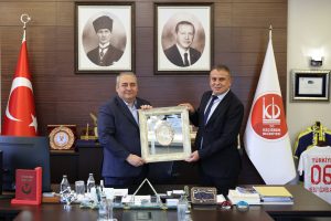 Odamızdan Keçiören Belediye Başkanı Mesut Özarslan’a Ziyaret