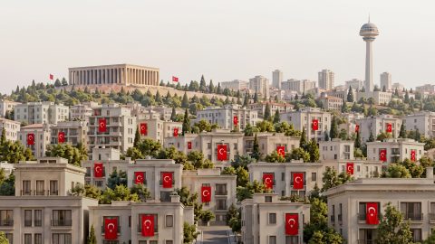 Marangozlar Odası’ndan 29 Ekim’e Özel Bayrak Dağıtımı